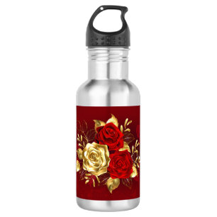 Three Jewellery Roses 532 Ml Water Bottle