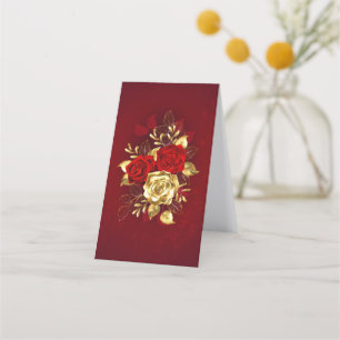 Three Jewellery Roses Appointment Card