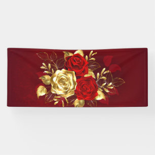 Three Jewellery Roses Banner