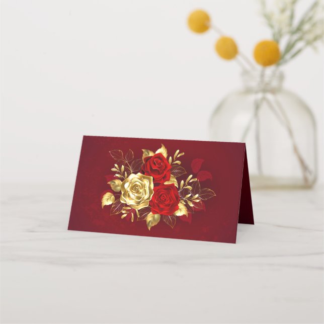 Three Jewellery Roses Loyalty Card (Front)