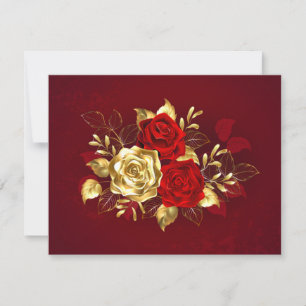 Three Jewellery Roses Save The Date