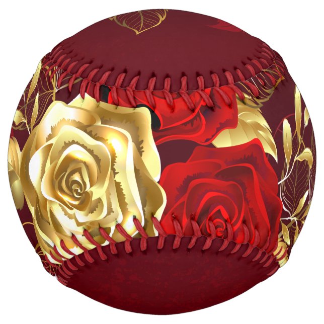 Three Jewellery Roses Softball (Front)