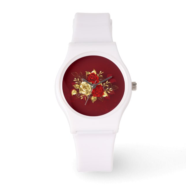 Three Jewellery Roses Watch (Front)
