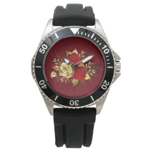 Three Jewellery Roses Watch