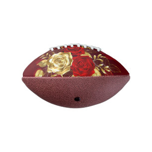 Three Jewelry Roses Football