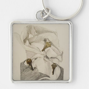 Three Key Keychain