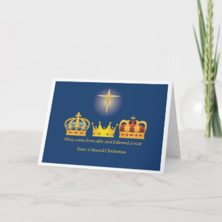three Kings Christmas card