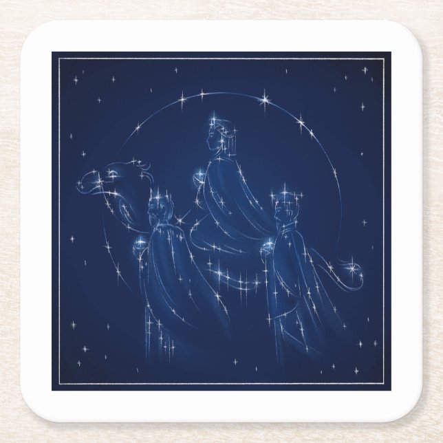 Three Kings Coaster - Paper (Front)