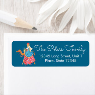 Three Kings Holiday Christmas Address Labels