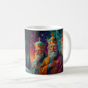 Three Kings Merry Christmas Coffee Mug