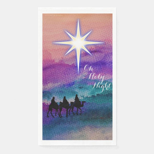 Three Kings Paper Paper Guest towels Napkin (Front)