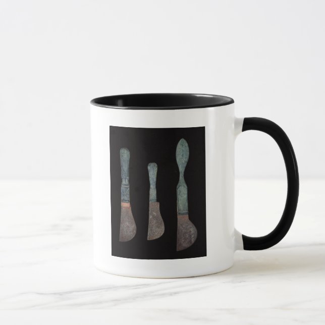 Three Knives from Pompeii, Roman, c.100 BC-79 AD Mug (Right)