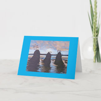 Three Ladies Card