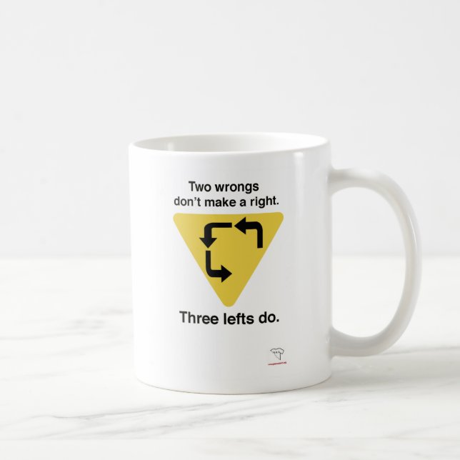 Three Lefts Mug (Right)