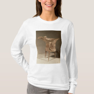 Three-legged 'chueh' vessel for heating wine T-Shirt