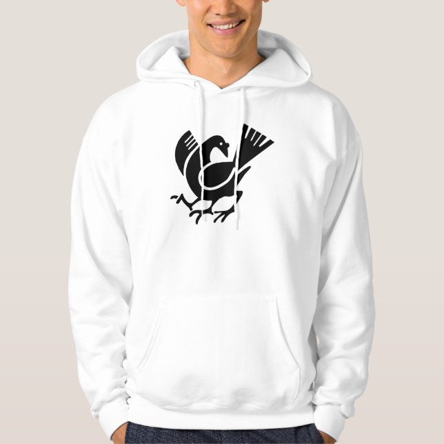 Three Legged Crow Hoodie (Front)