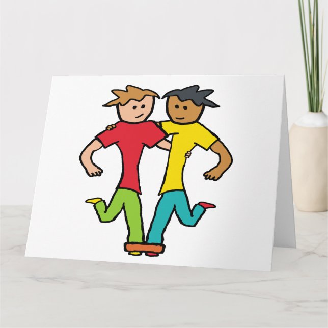 Three Legged Race Card (Front)