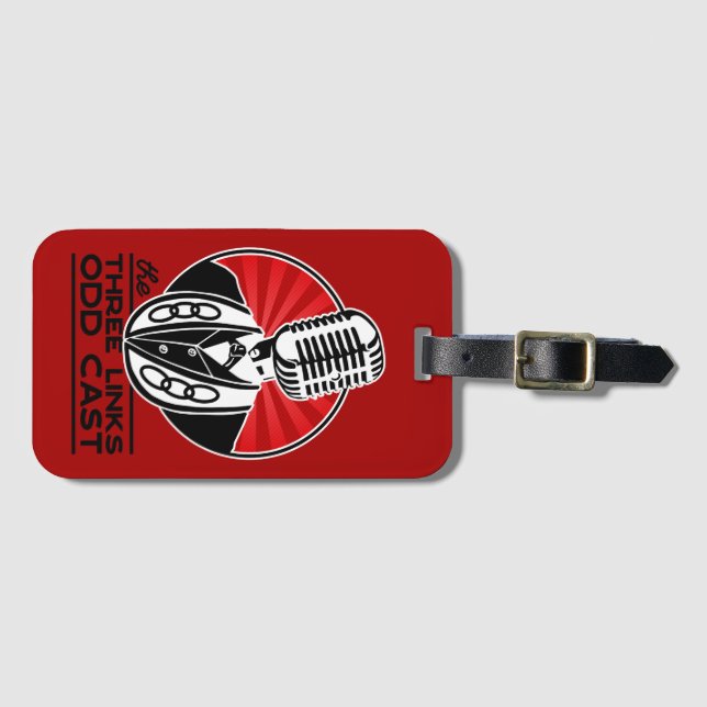 Three Links Odd Cast luggage tag (Front Horizontal)