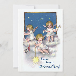 Three Little Angels Invitation