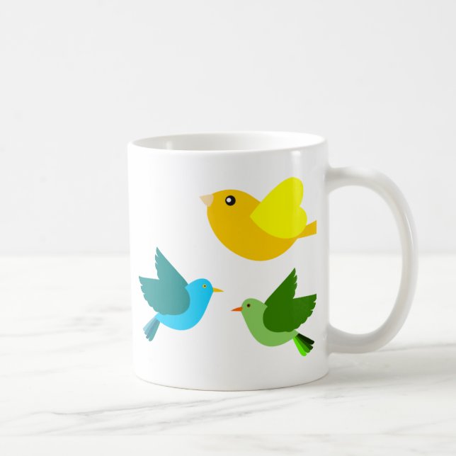 Three Little Birds Coffee Mug (Right)