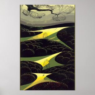 Three Little Fields - 1991; United States Eyvind Poster