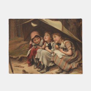 Three Little Kittens (by Joseph Clark) Doormat