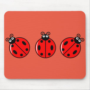 Three Little Ladybugs - Mousepad