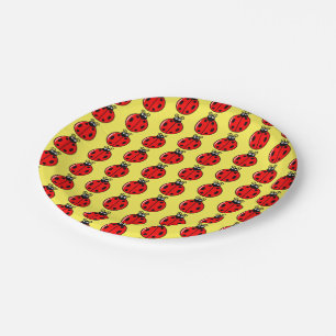 Three Little Ladybugs - Paper Plate