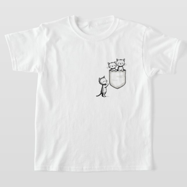 Three Little Meows T-Shirt (Laydown)
