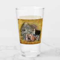 Three Little Pigs At The Rustic Barn Snoozing