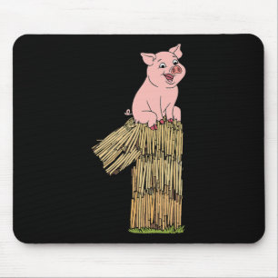 Three Little Pigs Pig 1 Easy Costume Kids Men Wome Mouse Pad