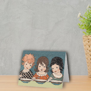 Three Little Sisters Notecard
