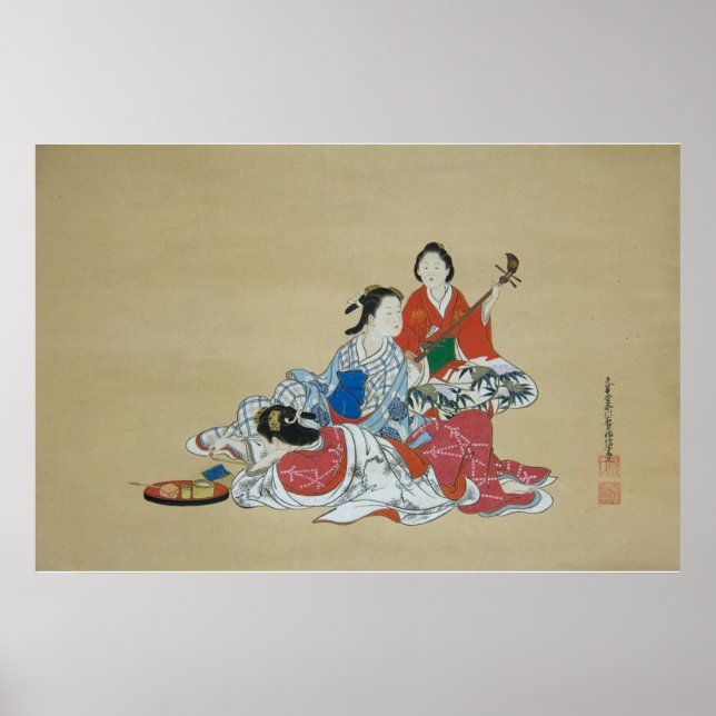 Three lovely Japanese women Poster (Front)