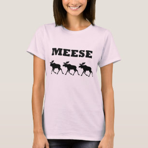 Three Meese Funny T-Shirt