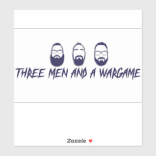 Three Men Decal