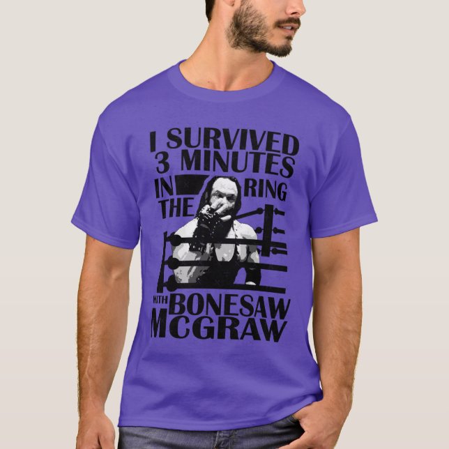 Three Minutes with Bonesaw friends T-Shirt (Front)