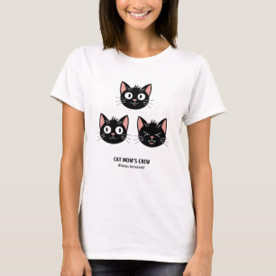 Three Mischievous Cats T-Shirt