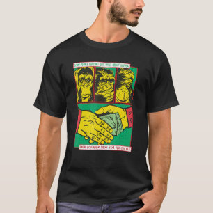 Three Monkeys Democrats America Republican Politic T-Shirt