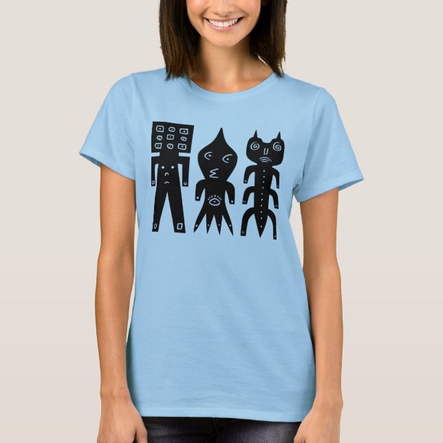 Three Monsters T-Shirt (Front)