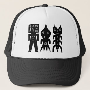 Three Monsters Trucker Hat