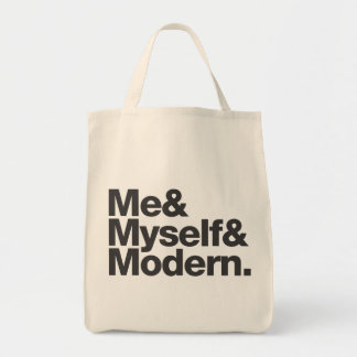 Three M's / Organic Grocery Tote Bag