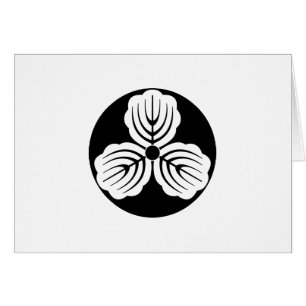 Three oak leaves in rice cake