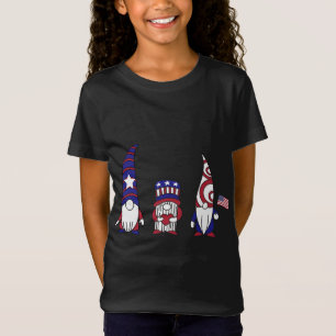 Three Patriotic Gnomes USA T-Shirt