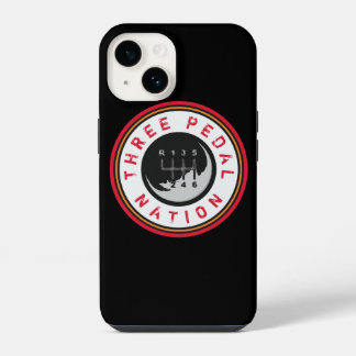 THREE PEDAL NATION iPhone case