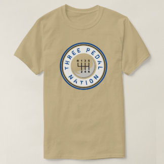 THREE PEDAL NATION T-Shirt