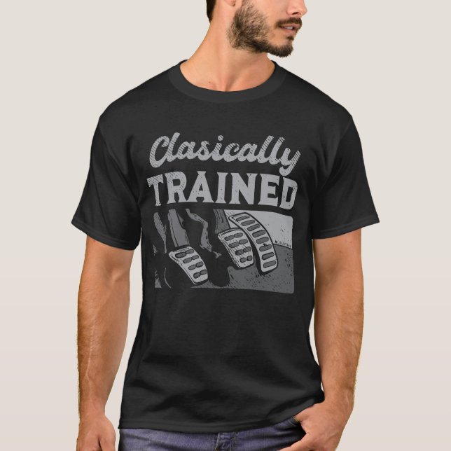 Three Pedals Classically Trained T-Shirt (Front)
