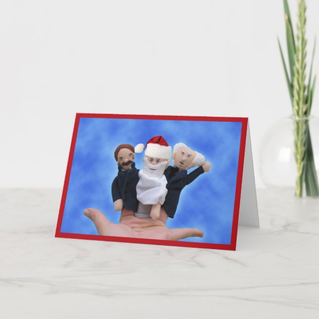 Three Philosophers Christmas Cards (Front)