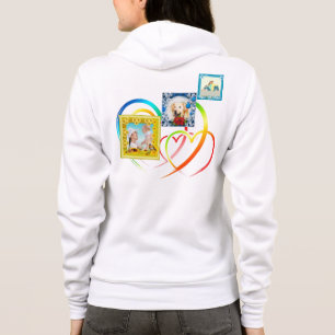 Three Photo Collage Hoodie