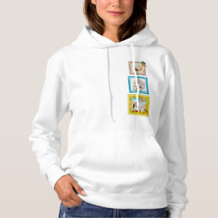 Three Photo Collage  Hoodie