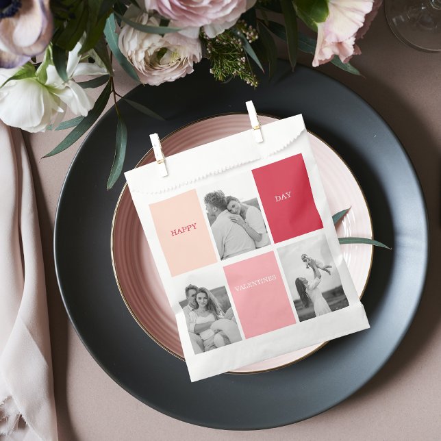 Three Photos | Happy Valentines Day Favour Bags (Creator Uploaded)